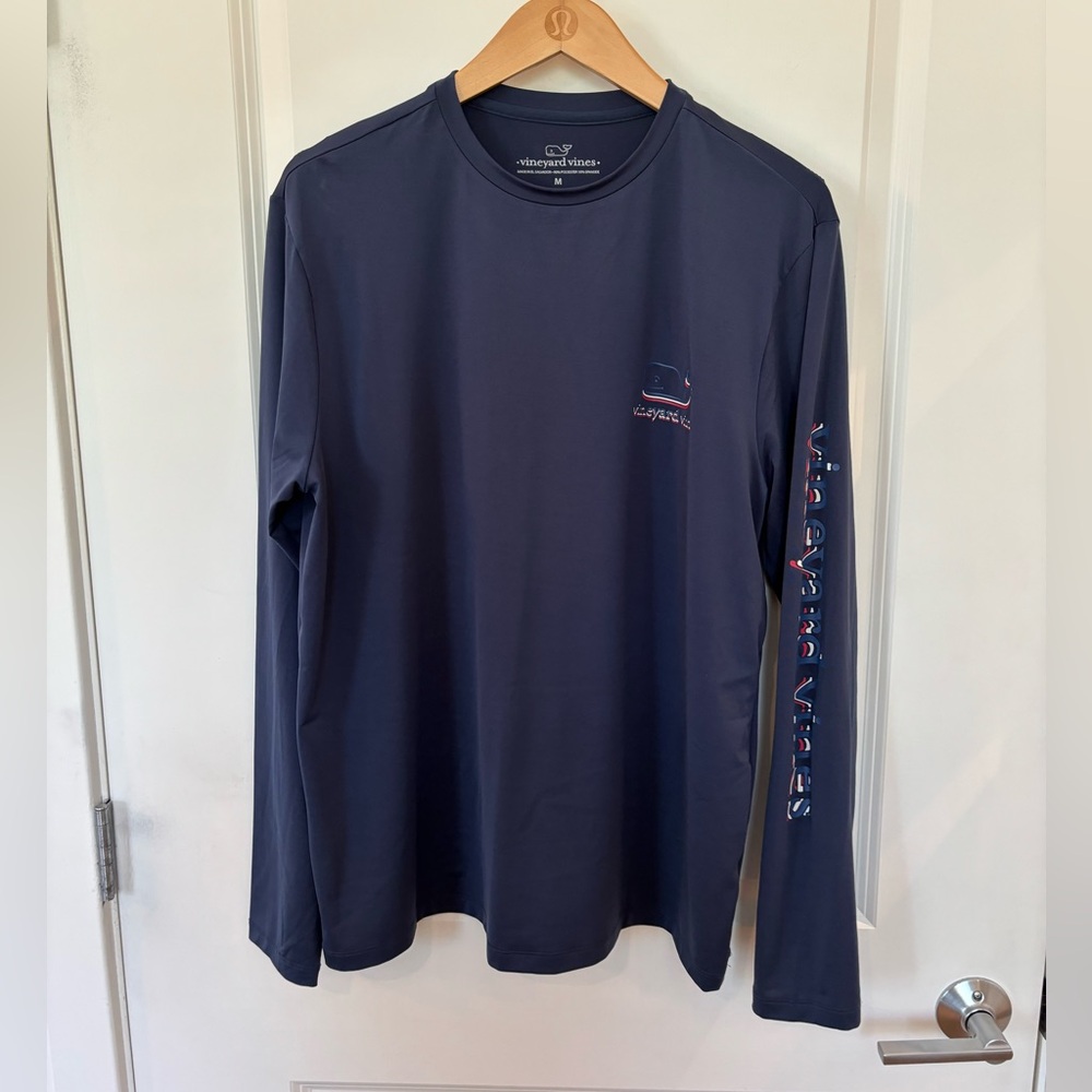 Vineyard Vines USA LS Performance Tee